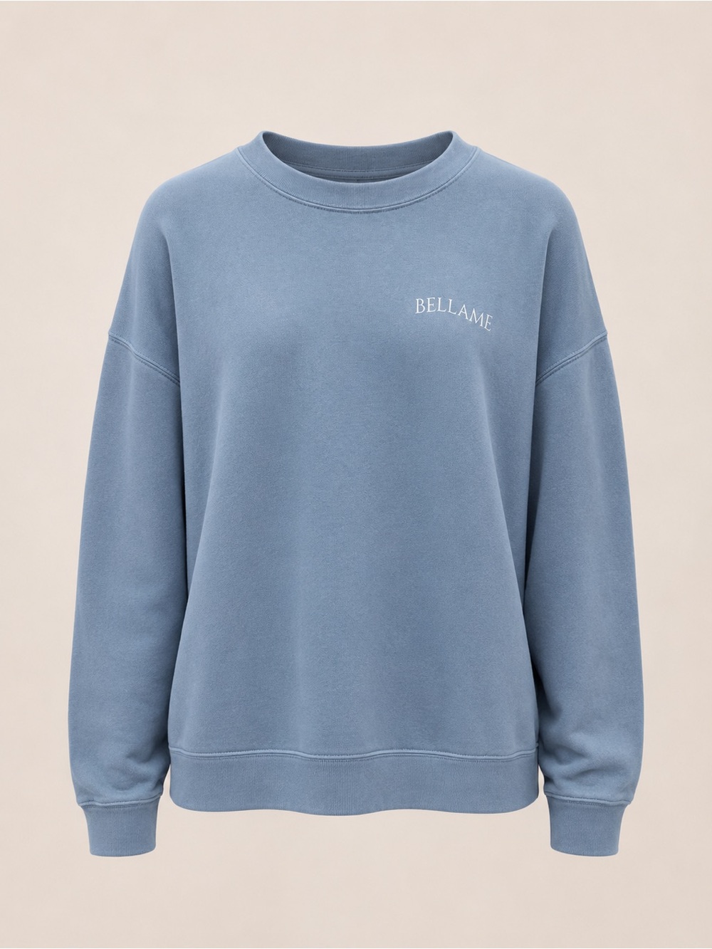 Bellame Crewneck Sweatshirt in Soft Blue